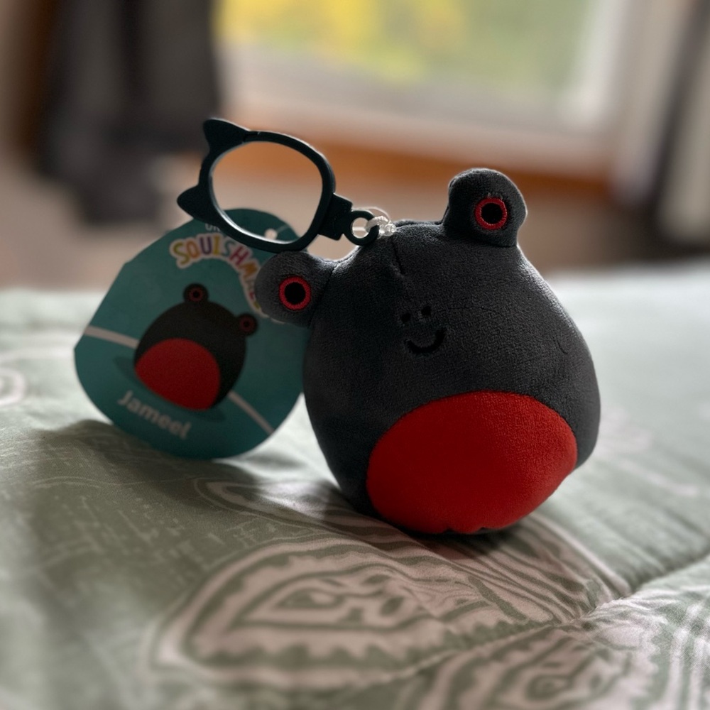 Squishmallow Frog keychain